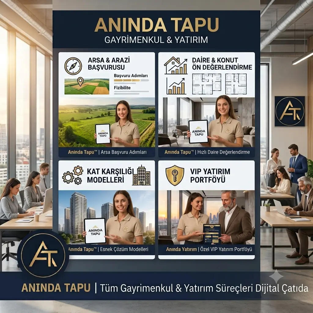 Tüm Gayrimenkul Süreçleri Dijital Çatıda